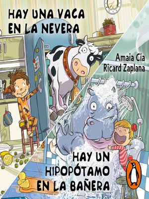 cover image of Hay una vaca en la nevera